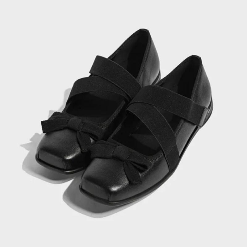 

Fashion Designer Spring Women Mary Jane Shoes Fashion Square Toe Ladies Comfort Soft Sole Flats Women s Comfort Ballerinas Shoes 35 чёрный