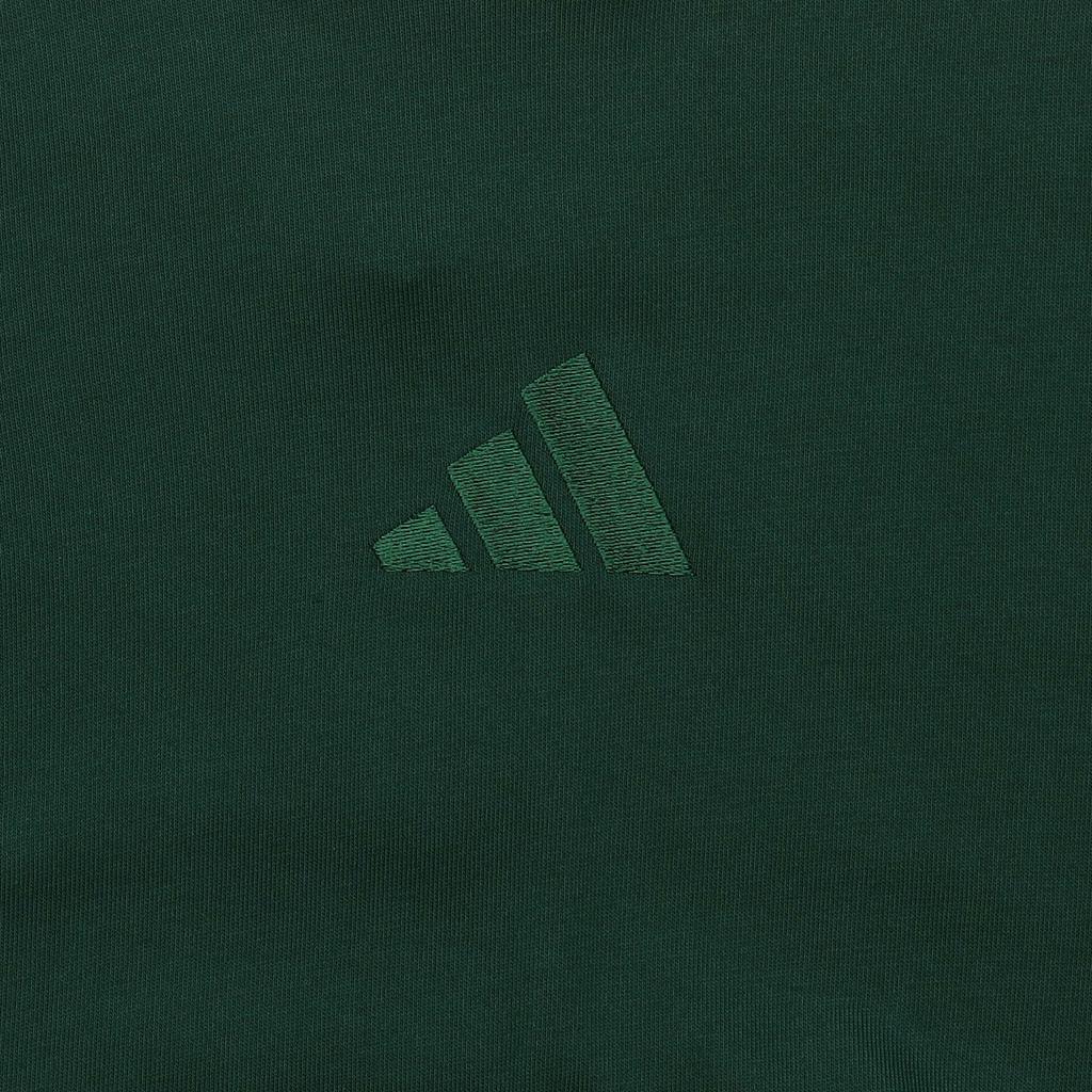 Adidas Logo Print Crew Neck Short Sleeve T-Shirt Men Tops Green IY4143