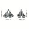 1/2pcs Silicone Egg Cooker High-Temperature Resistant Silicone Steaming Eggs Boiler for Home Quick Breakfast Prep Kitchen Tools