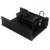 Raspberry Pi 4B Aluminum Alloy Case with Fan - Durable Shell with Tools Included