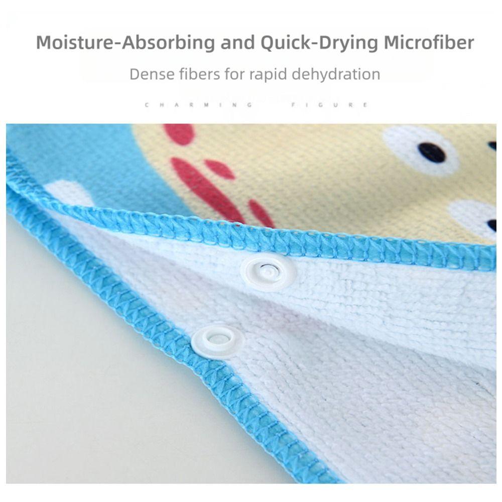 Cute Absorbent Bath Towel Shower Hooded Design Poncho Bathrobe Swimming Cover Towels Water Activities