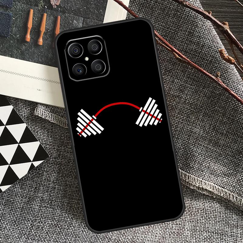 Bodybuilding Gym Fitness Phone Case For Honor X8b X9b X8 X9 X6a X7a X8a X9a Honor Magic 6 Pro 5 Lite 50 70 90 Cover