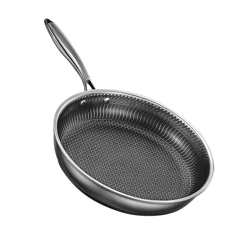 Shangheng Honeycomb Stainless Steel Frying Pan