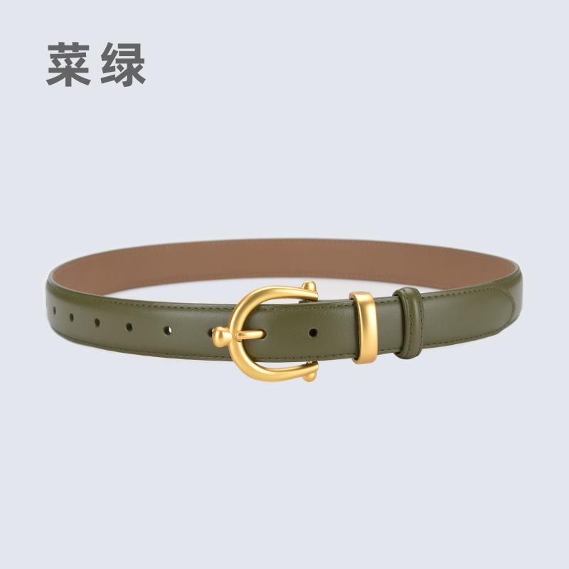 Four Seasons Available New Belt Women'S Jeans Simple And Versatile Belt New Decorative Fashion Student Pants Belt