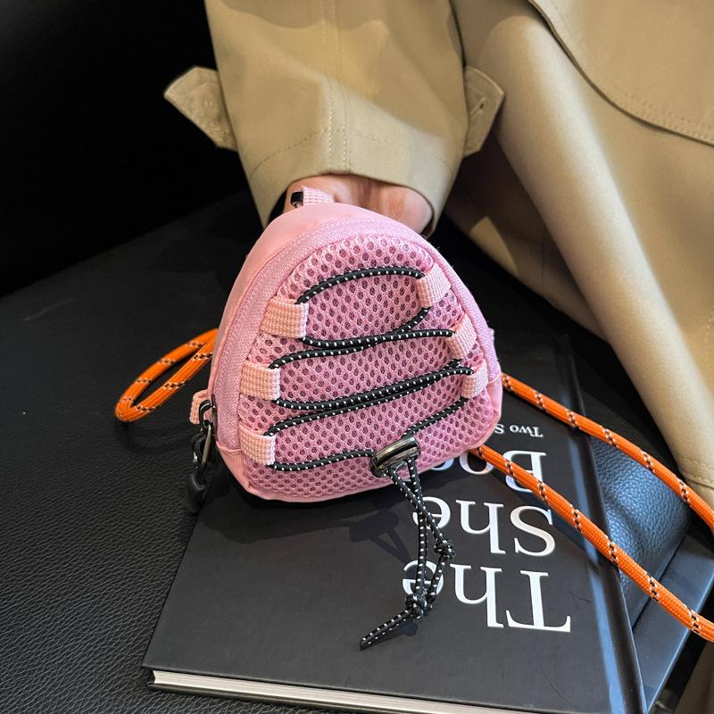 

Новый мини-кошелек, дорожный органайзер для ключей, кошелек для мелочи, женская наплечная сумка через плечо, шейная сумка. розовый