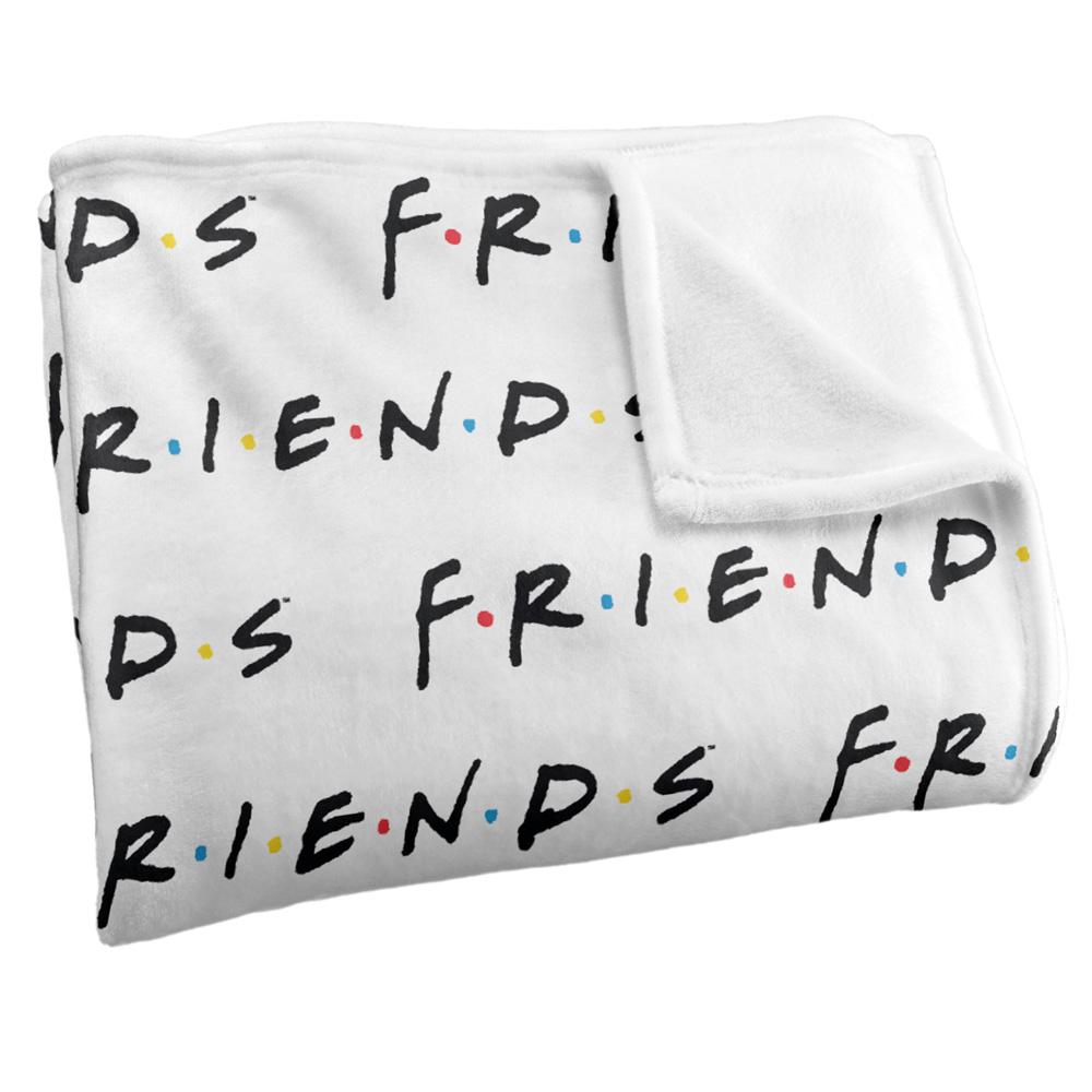 Friends Repeat Logo Blanket