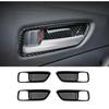 For - Toyota Corolla Carbon Fiber Interior Door Handle Bowl Cover Trim