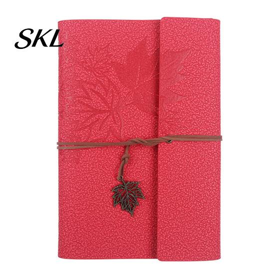 Faux Leather Journal Vintage Journal, Refillable Notebook for Travel Office Daily Writing, A5 Writing with Straps Size Lined Blank Dairy Planner, Gift
