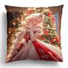 Christmas Decoration Kawaii Disney Elsa Princess Decorative Pillowcase Living Room Cushion Cover Room Decoration Christmas Gift