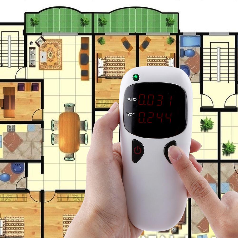 Professional Quality Digital Formaldehyde Detector Air Tester Analyzer HCHO TVOC