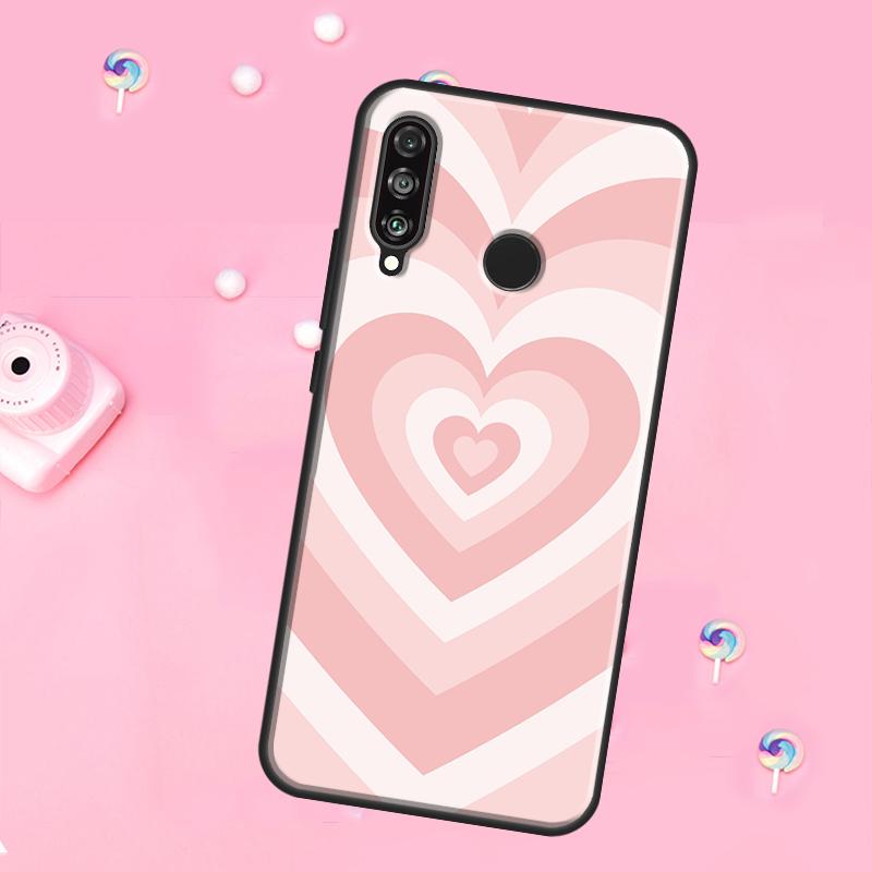 

Purple Brown Pink Blue Heart For Huawei Nova 12s 12i 8i 11i 9 10 SE Y60 Y70 Y90 Y72 Y73 Y61 Y91 P60 Pro P30 P40 Lite Case Nova 9 SE