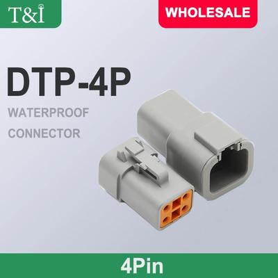 DTP04-4P-4S DEUTSCH Type Connector  DT04-4P Automotive Connector Waterproof Plug 4Pin Harness Plug