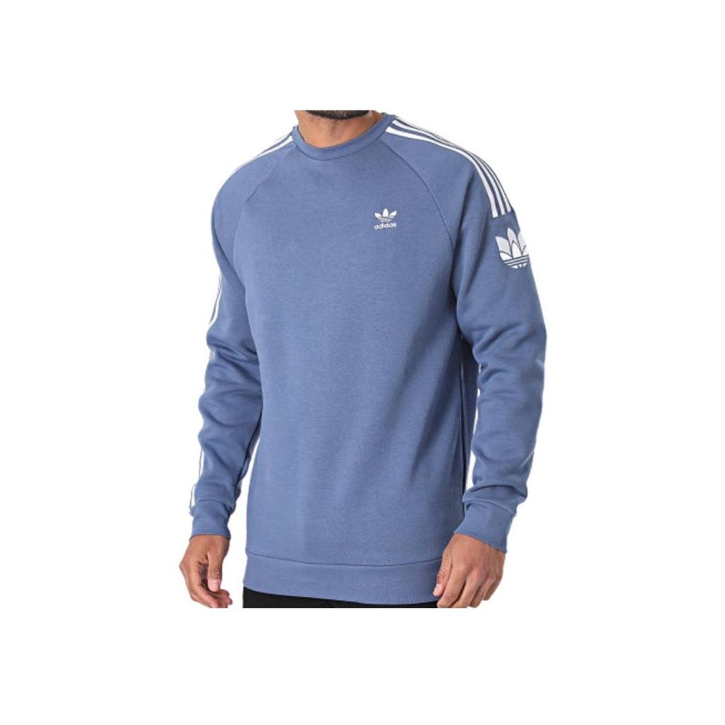 Adidas Sports Crew Neck Sweatshirt Men Sweatshirt Dark-Blue GN3556