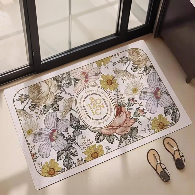 American diatom mud floor mat bathroom mat absorbent foot mat toilet toilet quick drying non-slip door mat carpet dirt-resistant