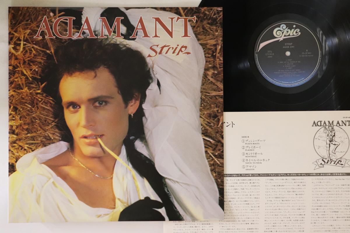 

LP Record ADAM ANT - Strip 253P483 EPIC 1983 Japan Rock Used