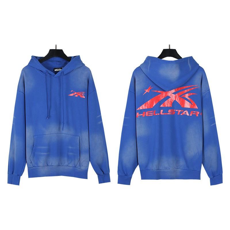Mens Womens Oversized Hooded Sweatshirt Streetwear Vintage Washed Cotton Pullover Casual Long Sleeve