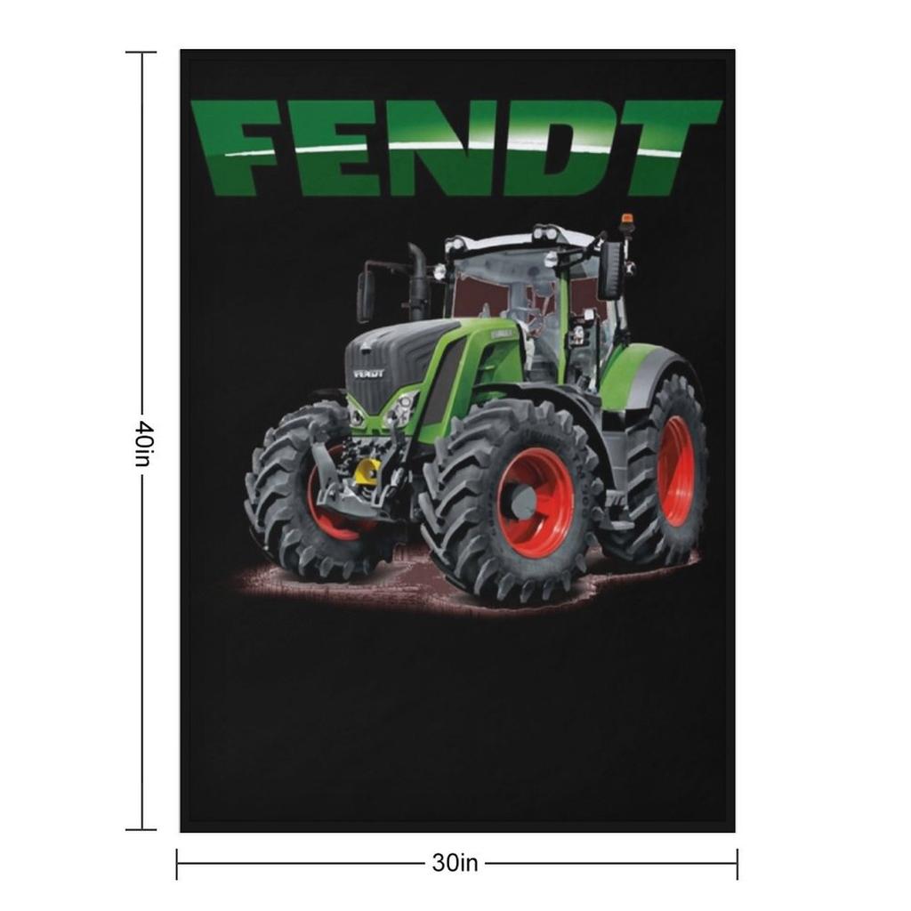 Fendt Německé traktory Deku na gauč Deka na pohovku Polární dekorativní přehoz Těžké deky