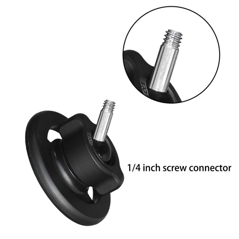 Magnetische Kamerahalterung mit 360-Grad-Drehung Schnellinstallierbarer Webcam-Halter Wandmontage Innenkamera-Halterung Basis