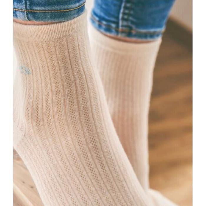 Chaussettes - Billybelt - Dentelle - Blanc - Taille Unique - Confortables et Hypoallergéniques