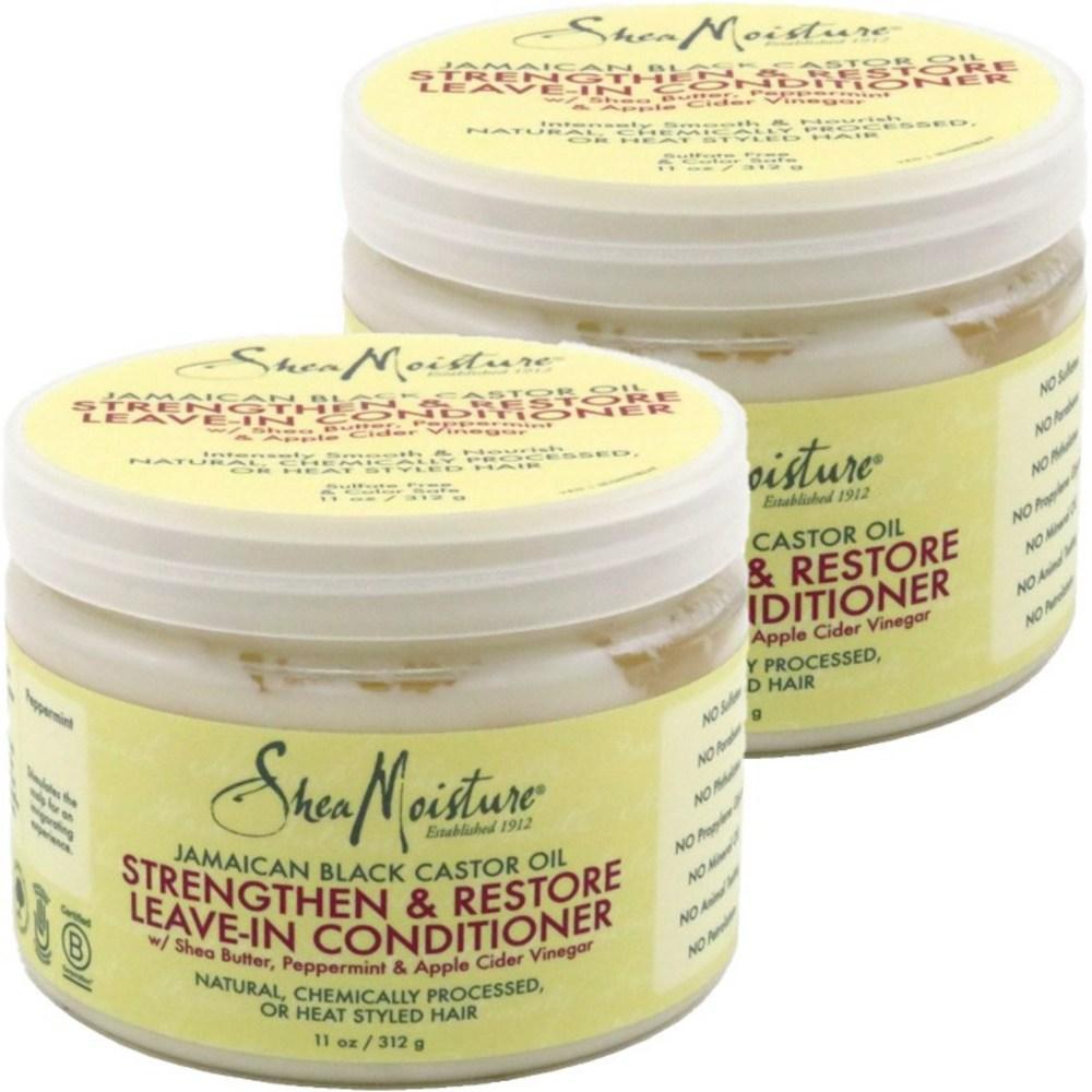 

SheaMoisture Ямайский черный касторовый кондиционер для волос, 325 мл, 2 шт.