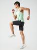 Heren Sneldrogende Compressie Hardloopbroek met Zakken - Strakke Pasvorm Anti-Blootstelling Fitness Basislaag