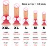 Huge Real Silicone Animal Dildo Sex Toys Knot Dog Penis Anal Plug for Women Men Suction Cup Female Masturbator Adults