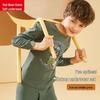 Hodohome Jungen Thermo-Unterwäsche-Set aus reiner Baumwolle