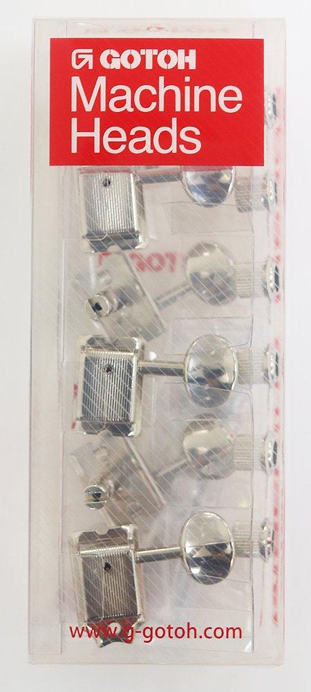 GOTOH Guitar Nickel Tuner, 6L, (21333NX) SD91-05M-L-N