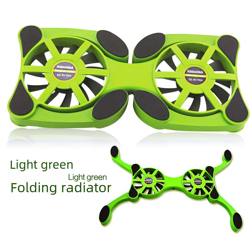 Portable Folding Laptop Cooling Pad with Radiator Fan