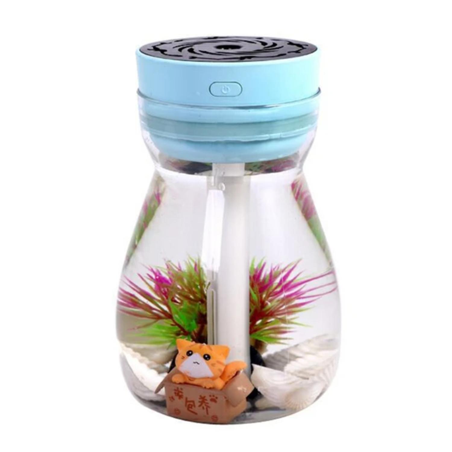

20CC Cute Wishing Bottle Увлажнитель воздуха USB Mist Maker Beauty Replenishing Diffuser Ультра-тихая работа Fogger Air United States синий