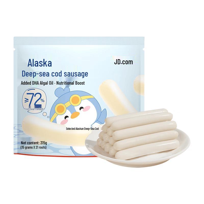 JD Zhizao Prebiotic Deep Sea Cod Fish Sausage