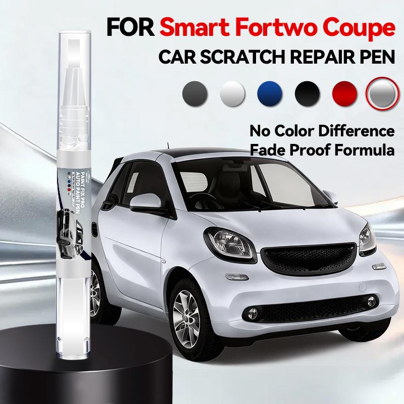 Do Smart Fortwo Coupe Pisak do naprawy lakieru Zaprawka Usuwanie zarysowań DIY Akcesoria samochodowe Czarny Srebrny Cool Pomarańczowy Księżycowy Biały Szary