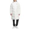 Adidas Long Down 3 Stripes Solid Color Zipper Hooded Warm Down Jacket Unisex Jacket KF4396