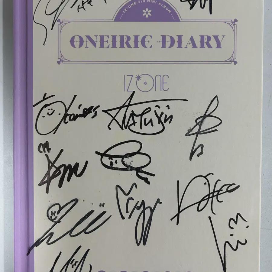 

Iz*one Подписанный альбом Подписанный альбом