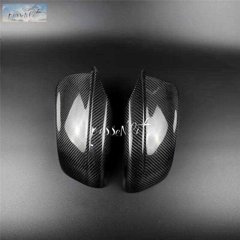 Carbon Fiber Side Wing Mirror Covers for BMW F10 F18 520LI 323LI 535LI 2011-2013 Add On Style Rearview Mirror Caps Car Styling