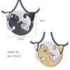 [Schicksal.] Couple's Accessories Cat Pendant Matching Cat Animal Puzzle Pair Necklace Pair Jewelry Set Puzzle Piece Gift for Men and Women Birthday