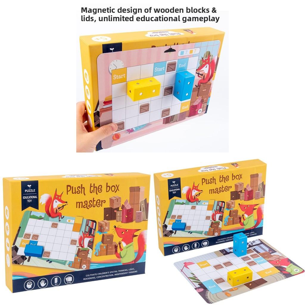 Box Wooden Fox Toy For Kids With Maze Logic Development And Fine Motor Skills