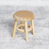 Sturdy 1:12 Miniature Dollhouse Durable Smooth Surface Handmade Chair Stool