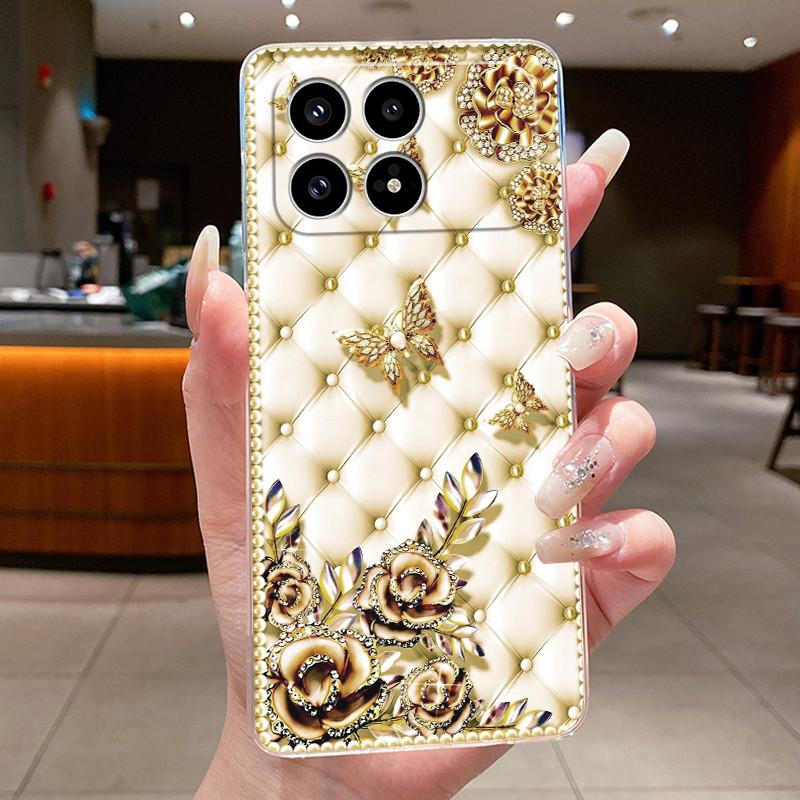 Casing For Xiaomi Poco F8 Pro Ultra F8Pro F8Ultra 5G Transparent Phone Case Luxury Dragon Cute Cool Boys Girls Soft Back Cover
