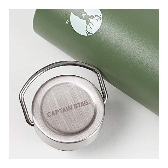 CAPTAIN STAG Sports Bottle Water Bottle Direct Drinking Double Stainless Steel Bottle Vacuum Insulated HD Bottle 600ml 1000ml