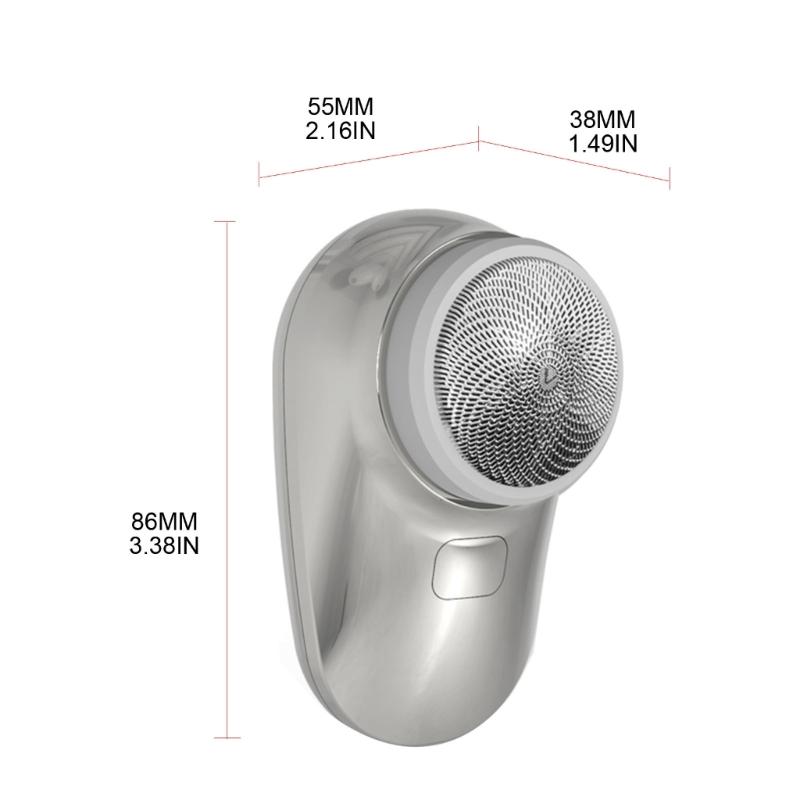 Waterproof Powerful Pocket Electric Shaver For Men Mini Travel Rechargeable Face Shaving Machine Beard Electric Razor