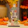 Wood Autumn Signs for  Thanksgiving Mantelpiece Embellishments for Autumn Home Garden Decors