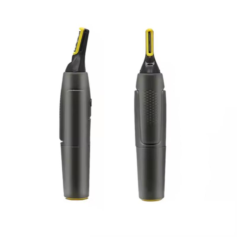 Portable electric nose and ear trimmer, safe facial care, nose hair trimmer, men's shaving and hair removal