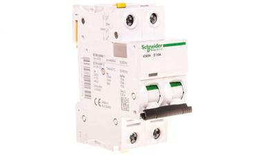 Circuit Breaker 2P D 10A 6Ka Ac Ic60N-D10-2 Acti9 A9F05210