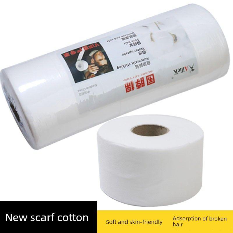 Neck Scarf Made of High-Purity Cotton, Thickened Hair Cutting Neck Scarf, Cotton Hairdressing Neck Scarf, Special Hair Salon Oil Treatment Supplies