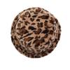 Women's Winter Leopard Fisherman Hat Warm Basin Hat Plush Bucket Hat
