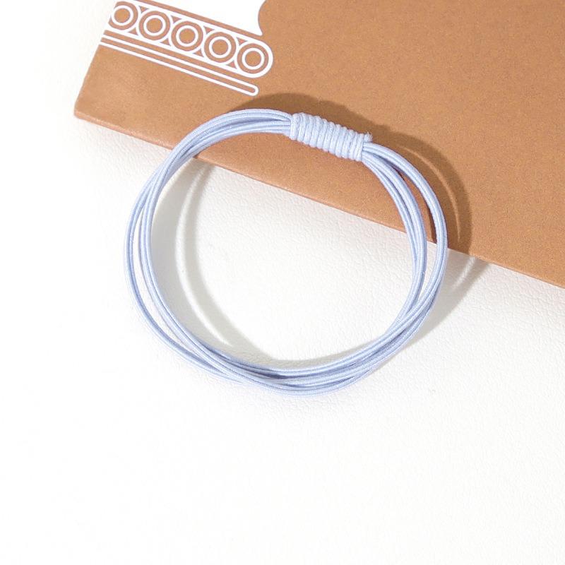 4-in-1 High Elastic Knotted Women's Hair Ties and Bands for Ponytails