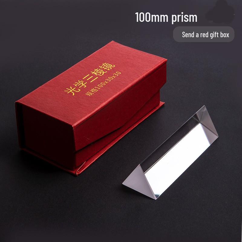 Triangular Prism Optical Glass for Student Experiments and Architectural Drawings