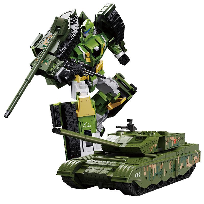 

Модель 99 Танк Моделирование Военный Fit Деформирующийся Робот Сплав Игрушка Мальчик Меха зелёный