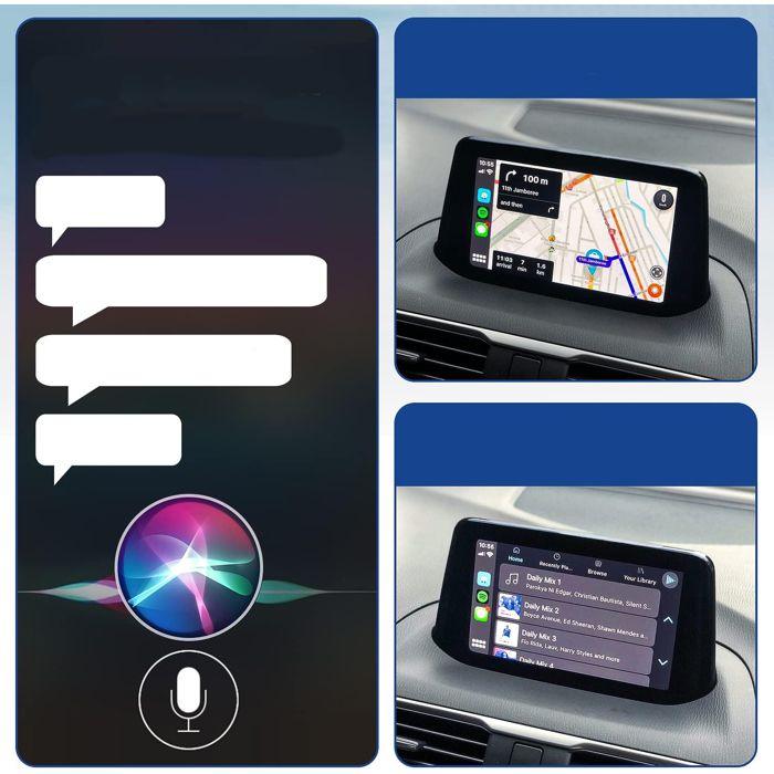 Adaptateur CarPlay sans fil pour Mazda (CX-5, 3, 6, MX-5...) – compatible Mazda Connect, Siri, USB